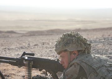 British Army participates in Exercise Eager Lion in Jordan