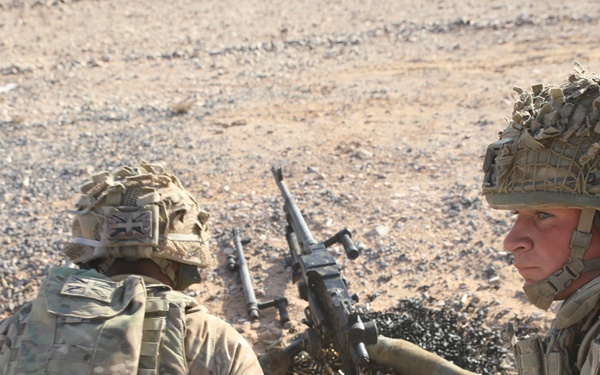 British Army participates in Exercise Eager Lion in Jordan