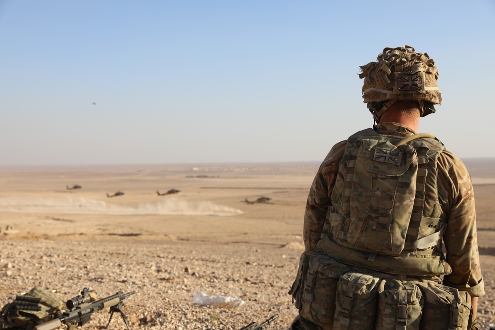 British Army participates in Exercise Eager Lion in Jordan