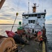 Coast Guard Cutter Marcus Hanna conducts buoy operations in the Northeast