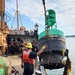 Coast Guard Cutter Marcus Hanna conducts buoy operations in the Northeast