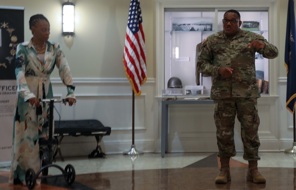 NY National Guard 1st Sgt. Anthony Mills Promotion Ceremony (Sept. 16 2022)