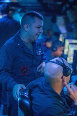 USS Ramage Conducts Air Defense Exercise