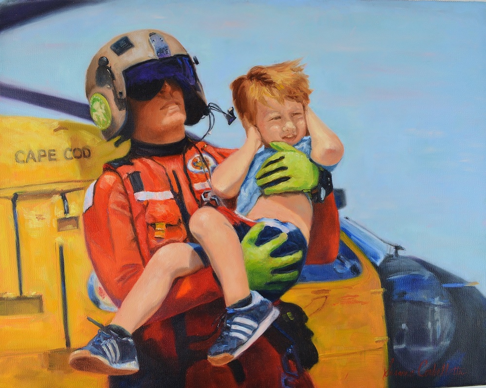 US Coast Guard Art Program 2018 Collection, Ob ID# 201806, &quot;My hero,&quot; Susanne Corbelletta (6 of 28)