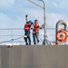 USS Ramage Conducts Replenishment-at-Sea