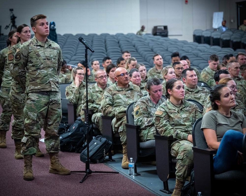 Air National Guard Command Chief holds Enlisted Leadership Symposium