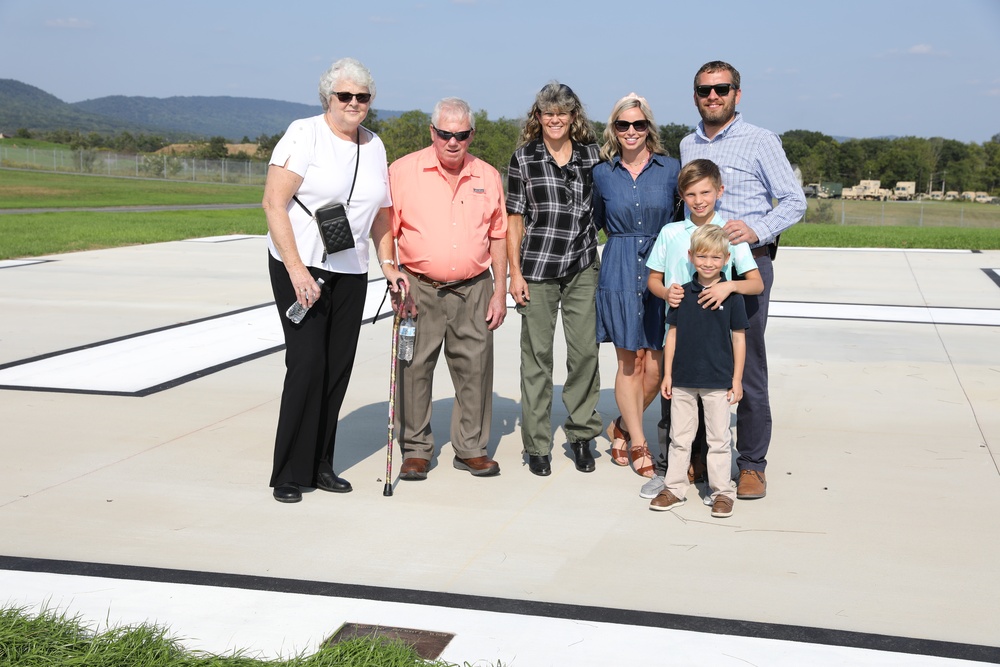 Helicopter pad at FTIG dedicated to two fallen Pa. Guardsmen