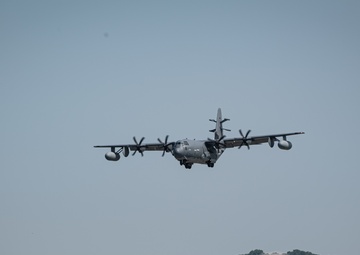 EC-130J Commando Solo performs final broadcast