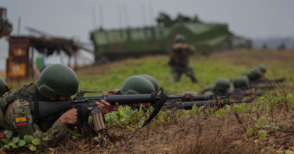 UNITAS 2022: U.S. Marines Participate in Amphibious Landing with Partner Nations
