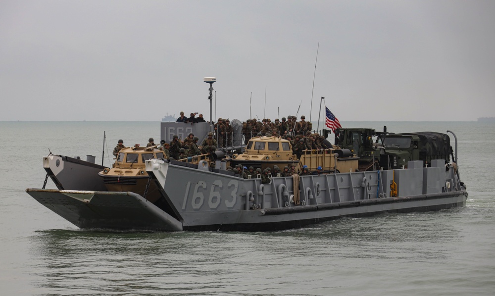 UNITAS 2022: U.S. Marines Participate in Amphibious Landing with Partner Nations
