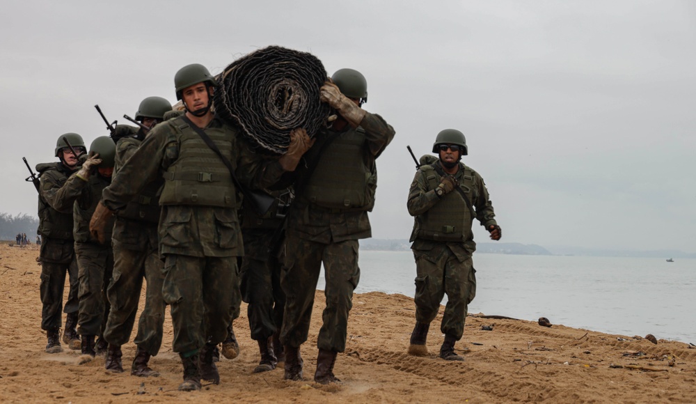 UNITAS 2022: U.S. Marines Participate in Amphibious Landing with Partner Nations