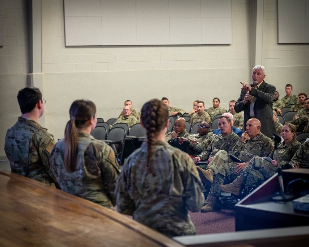 Air National Guard Command Chief holds Enlisted Leadership Symposium