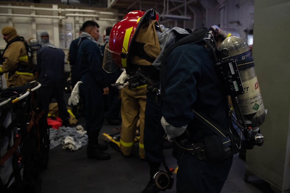 USS America (LHA 6) Conducts Daily Operations