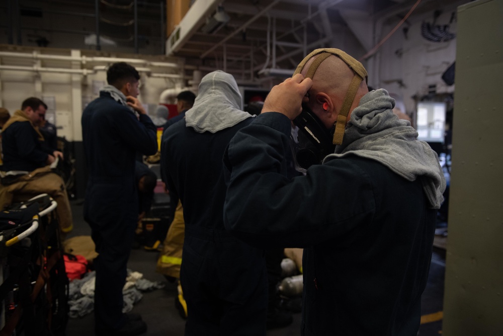 USS America (LHA 6) Conducts Daily Operations