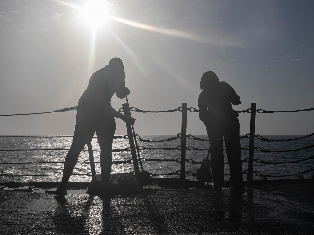 USS Delbert D. Black Conducts Daily Operations