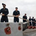 USS Delbert D. Black Conducts Brief Stop for Fuel in Oman