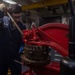 USS Ronald Reagan (CVN 76) Sailors conduct machinery repairs