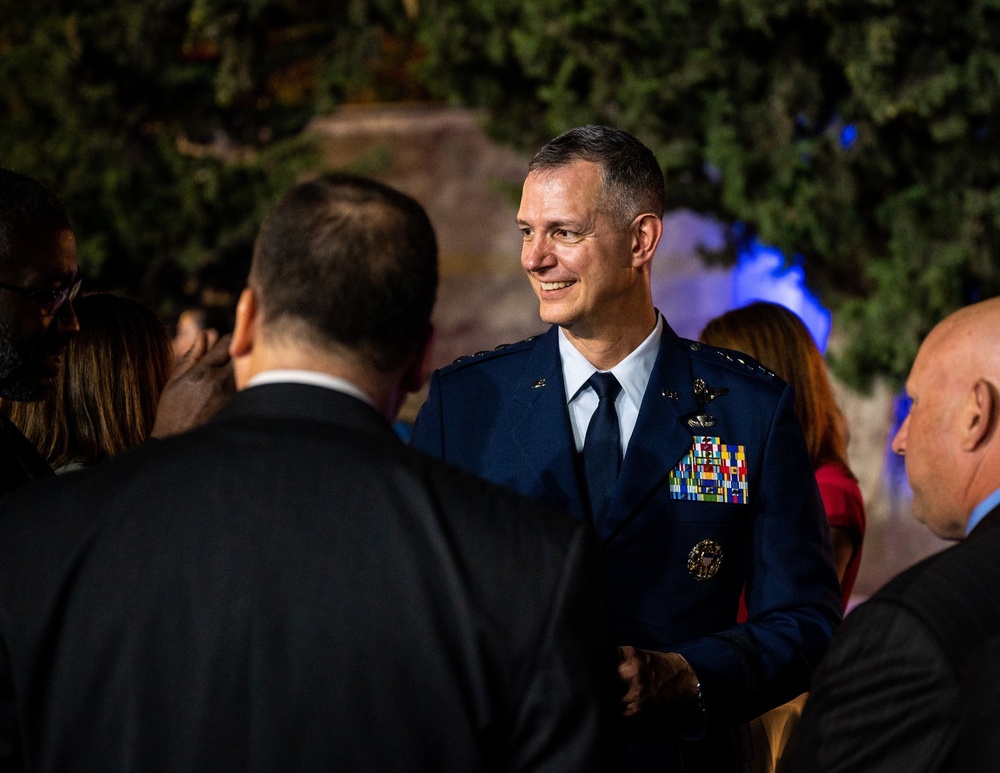 US Embassy Jordan celebrates USAF 75th anniversary during celebration formation with RAF, AAE, RJAF