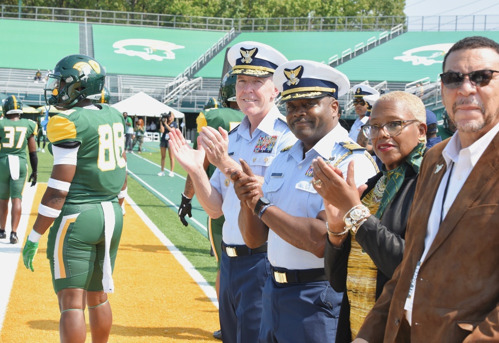 Coast Guard Atlantic Area Commander highlights partnership with Virginia-based Minority Serving Institutions visit