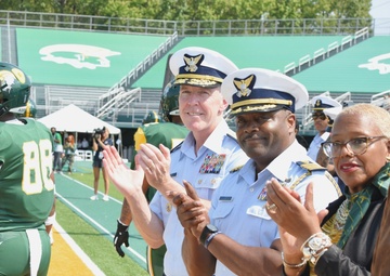 Coast Guard Atlantic Area Commander highlights partnership with Virginia-based Minority Serving Institutions visit