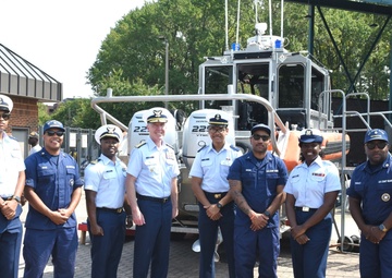 Coast Guard Atlantic Area Commander highlights partnership with Virginia-based Minority Serving Institutions visit