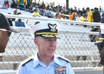 Coast Guard Atlantic Area Commander highlights partnership with Virginia-based Minority Serving Institutions visit