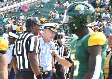 Coast Guard Atlantic Area Commander highlights partnership with Virginia-based Minority Serving Institutions visit