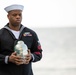 USS Gerald R. Ford Holds a Burial at Sea