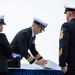 USS Gerald R. Ford Holds a Burial at Sea