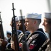 USS Gerald R. Ford Holds a Burial at Sea