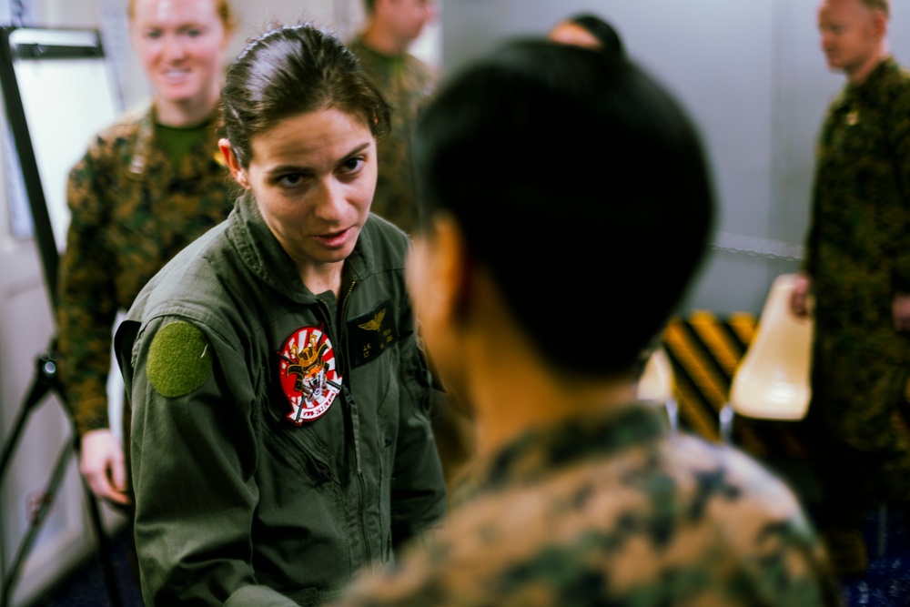 U.S. Navy Sailor Receives Meritorious Promotion Aboard USS Tripoli