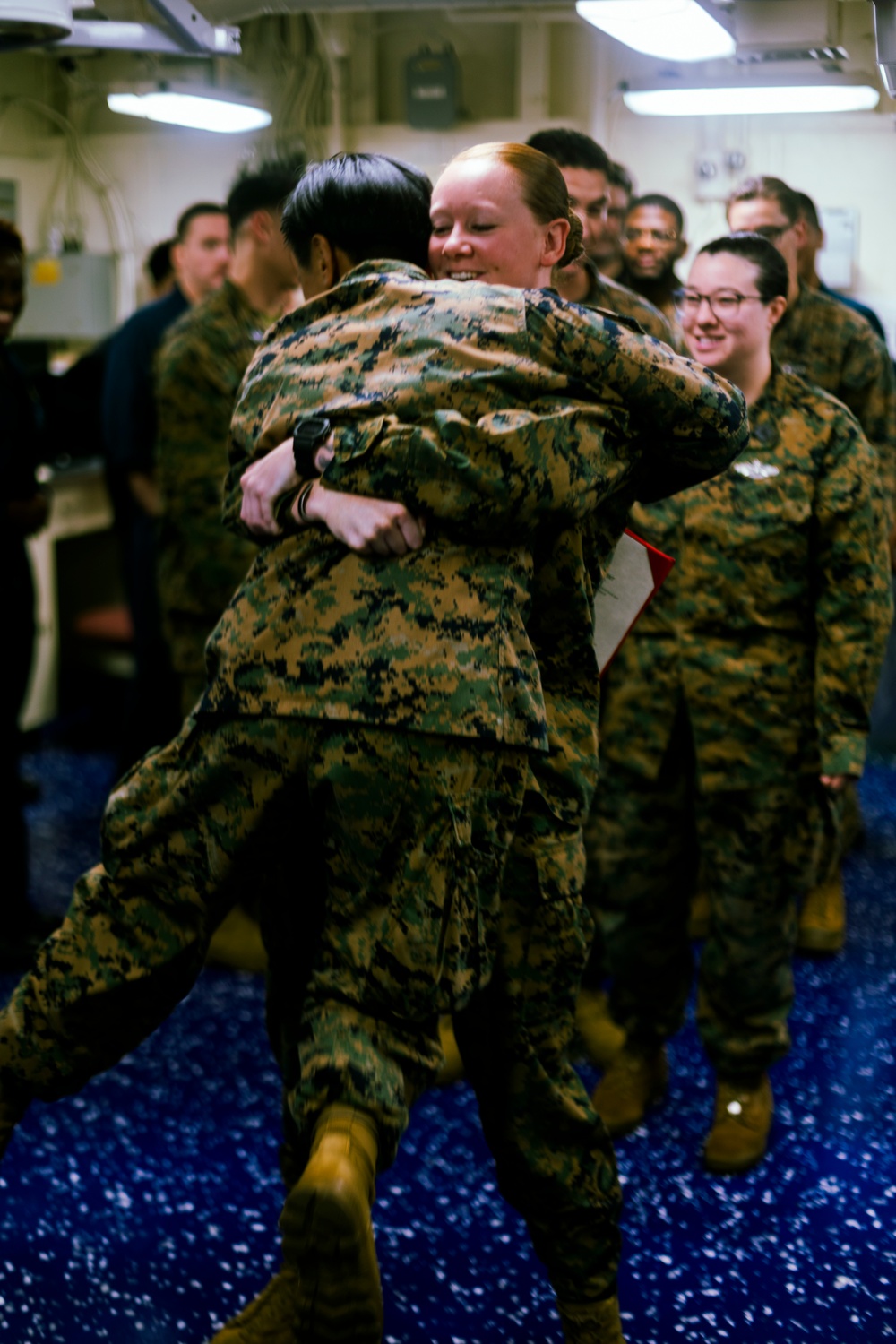 U.S. Navy Sailor Receives Meritorious Promotion Aboard USS Tripoli