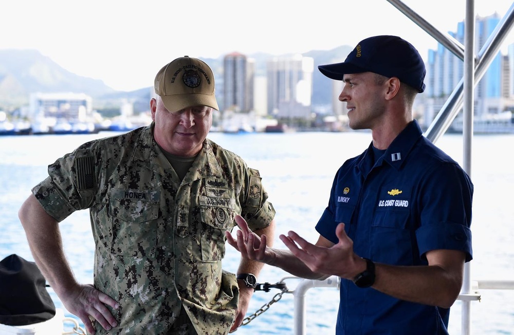 U.S. Indo-Pacific Command SEL visits U.S. Coast Guard Cutter Joseph Gerczak