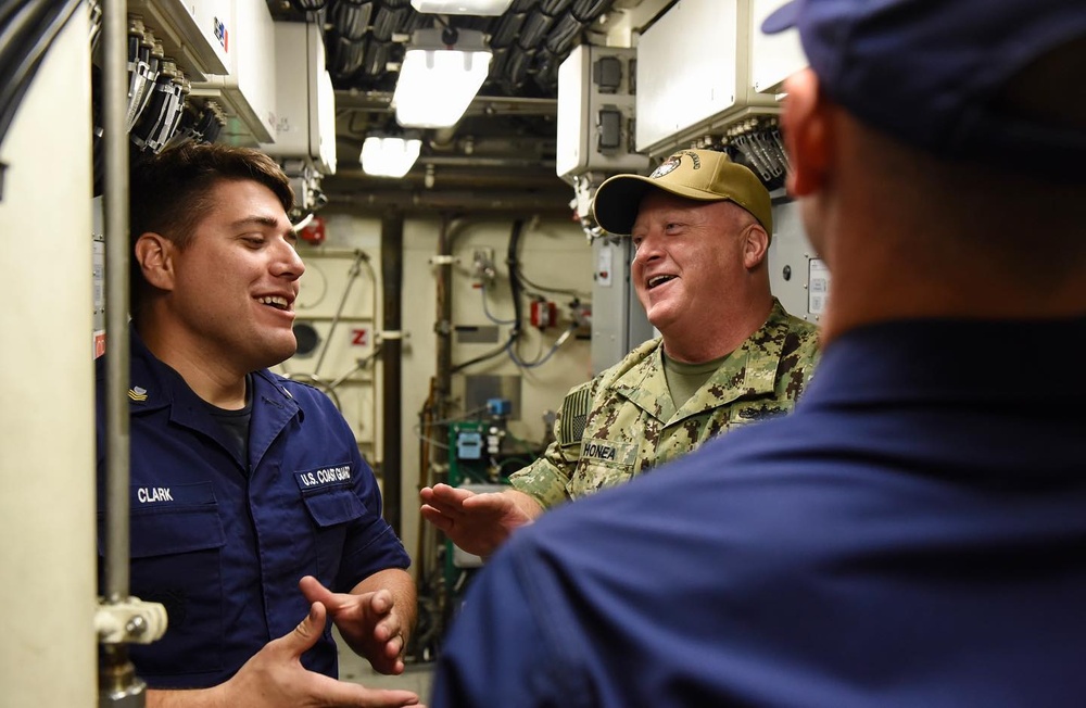 U.S. Indo-Pacific Command SEL visits U.S. Coast Guard Cutter Joseph Gerczak