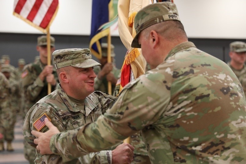 213th Regional Support Group change of command ceremony