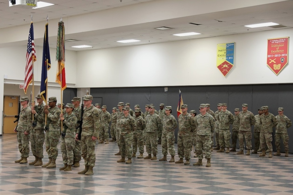 213th Regional Support Group change of command ceremony