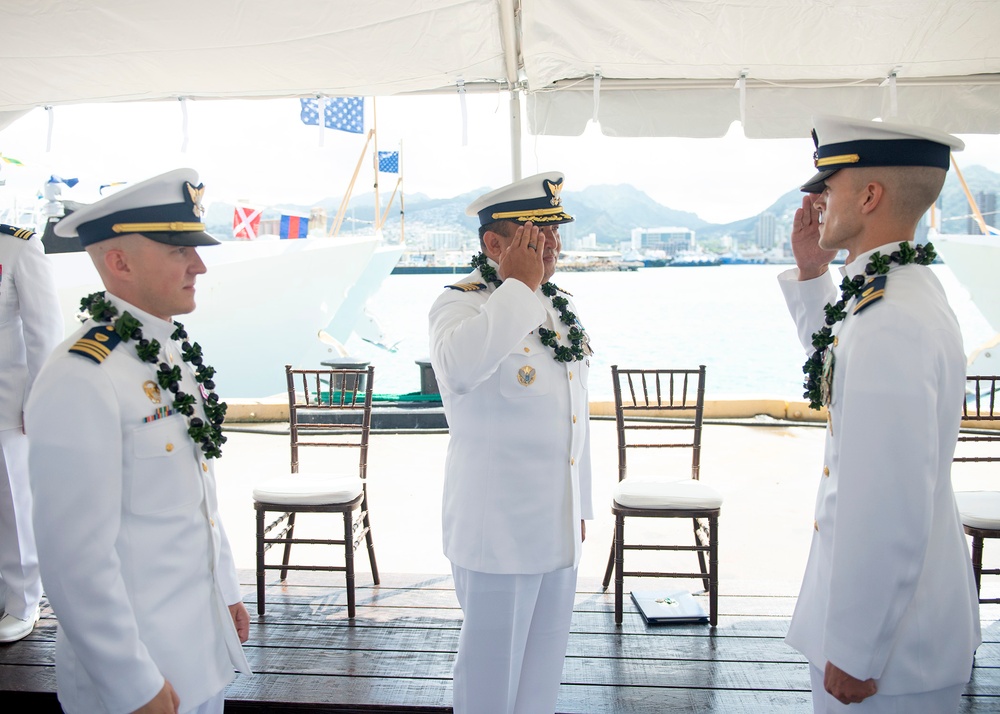 U.S. Coast Guard Cutter Joseph Gerczak Change of Command Ceremony