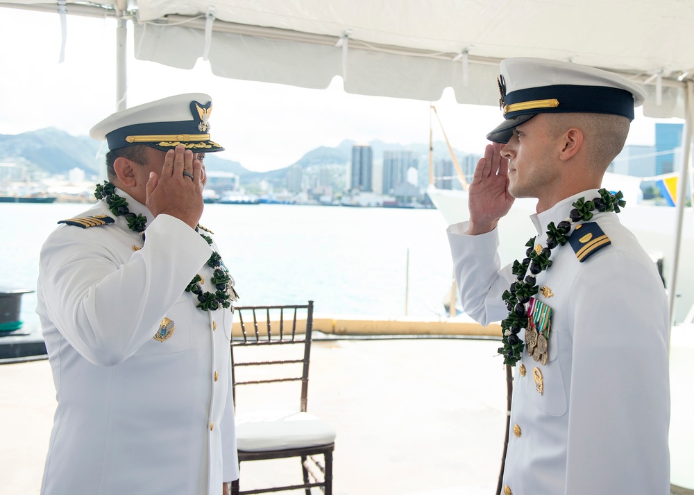 U.S. Coast Guard Cutter Joseph Gerczak Change of Command Ceremony