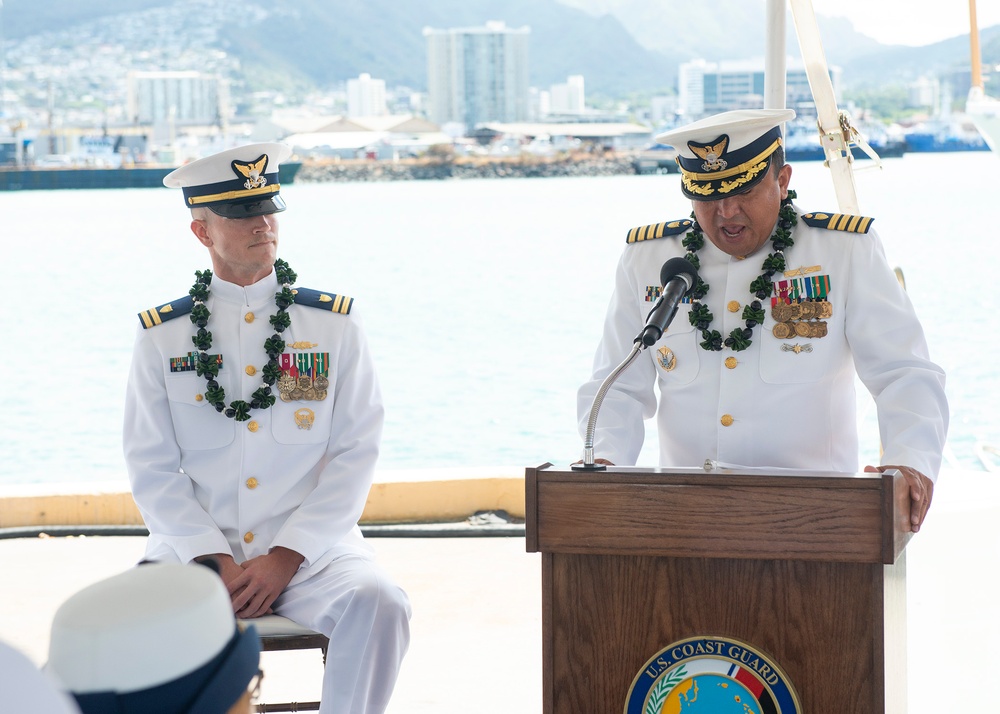 U.S. Coast Guard Cutter Joseph Gerczak Change of Command Ceremony