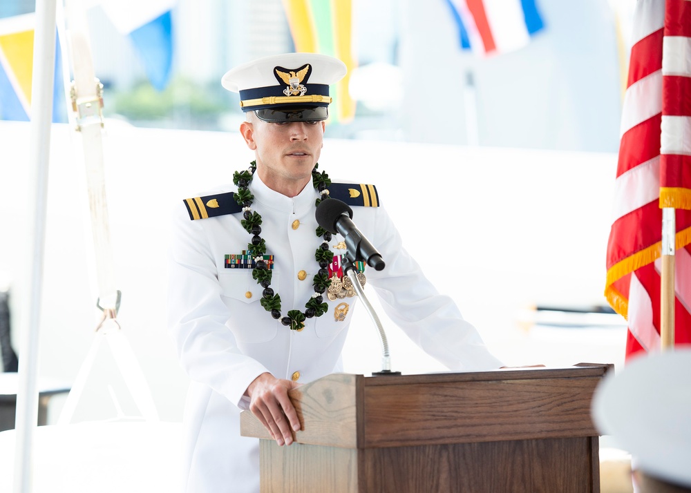 U.S. Coast Guard Cutter Joseph Gerczak Change of Command Ceremony