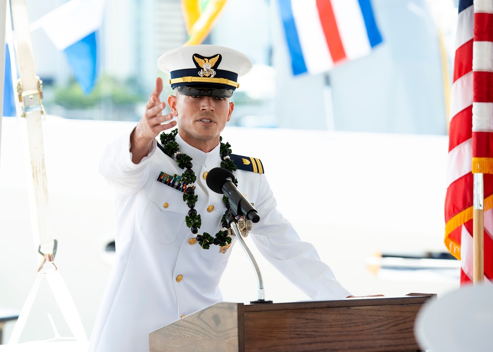 U.S. Coast Guard Cutter Joseph Gerczak Change of Command Ceremony