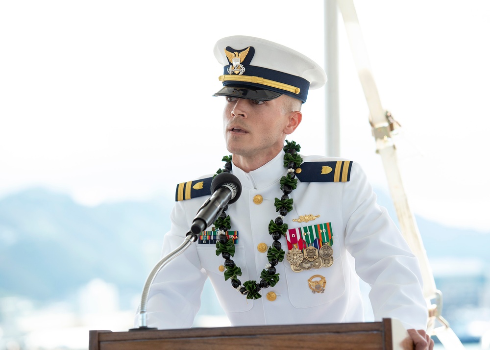 U.S. Coast Guard Cutter Joseph Gerczak Change of Command Ceremony