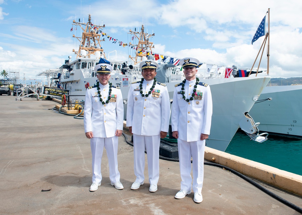 U.S. Coast Guard Cutter Joseph Gerczak Change of Command Ceremony