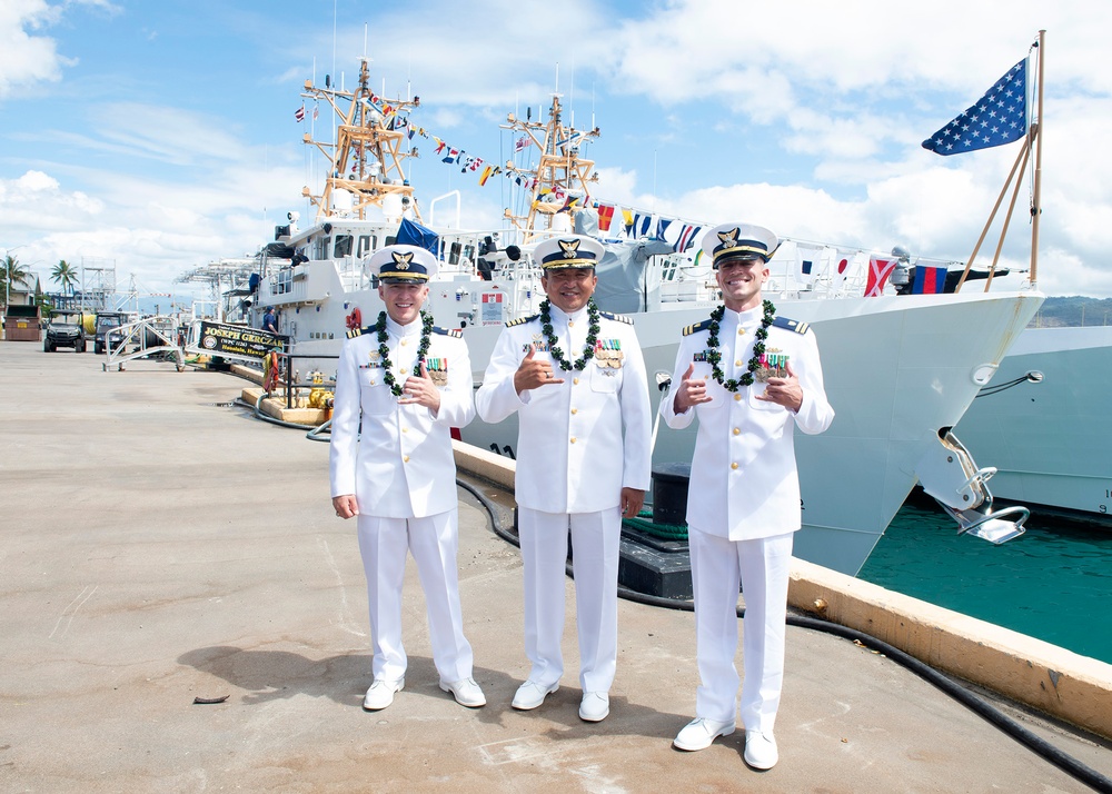 U.S. Coast Guard Cutter Joseph Gerczak Change of Command Ceremony