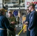 Rear Admiral Nicholson Visits USS Zumwalt