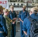 Rear Admiral Nicholson Visits USS Zumwalt