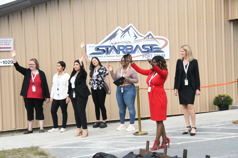 Fort Drum's DoD STARBASE Academy ribbon-cutting ceremony recognizes new STEM initiative for students