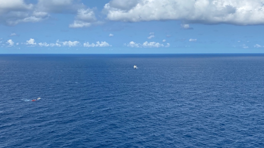 Coast Guard medevacs 60-year-old man nearly 104 miles east of Atlantic City