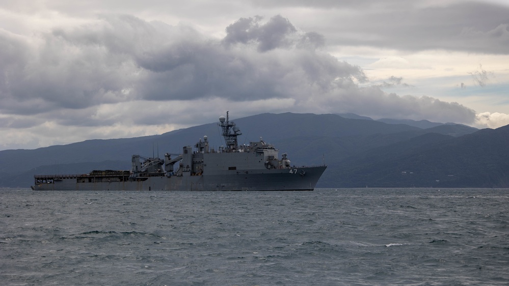 USS Rushmore conducts TRANSPORTEX