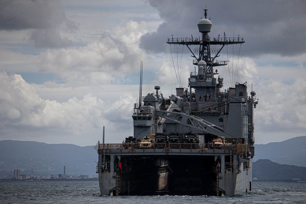 USS Rushmore conducts TRANSPORTEX